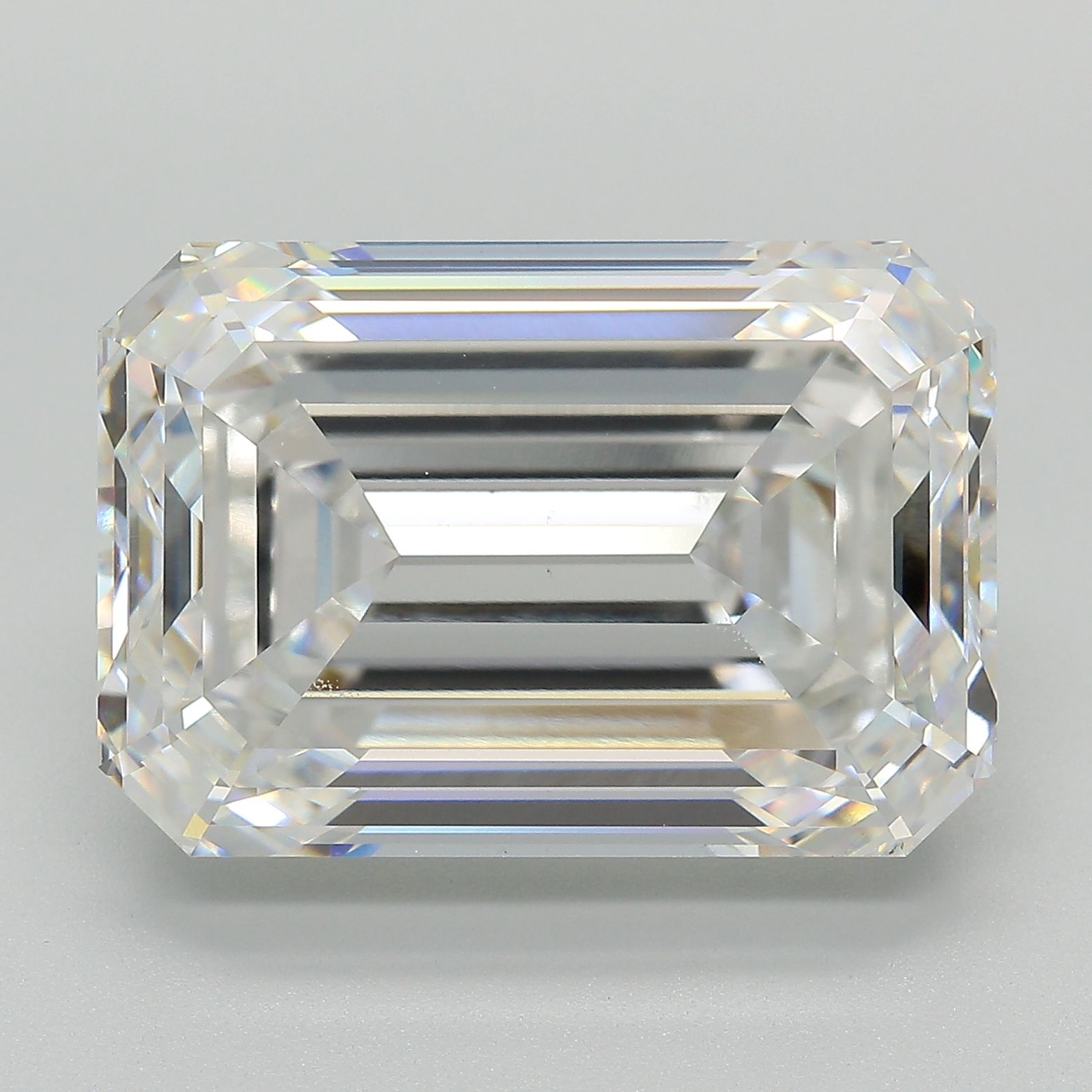 17.34 Carat EMERALD Shape F Colour VS1 Clarity  Cut - White Lab Diamond - 30251