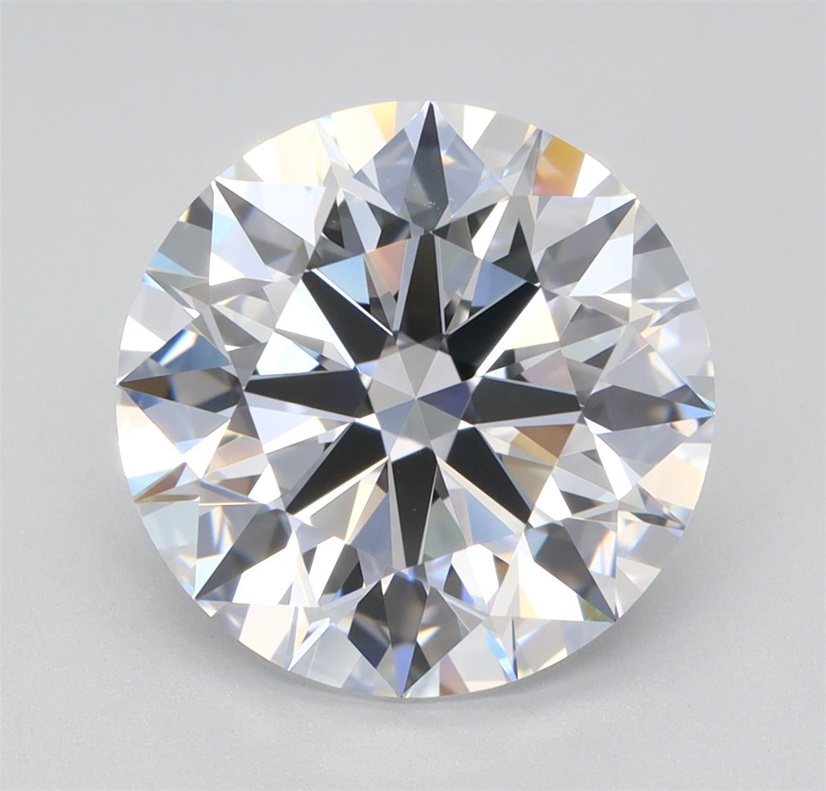 4.37ct Round D VVS1 Lab-Grown Diamond