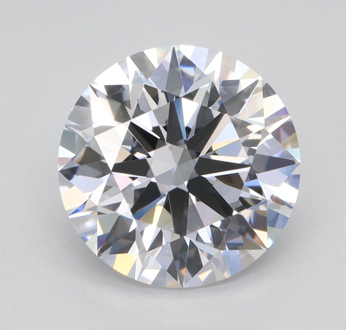 3.37ct Round D VS1 Lab-Grown Diamond