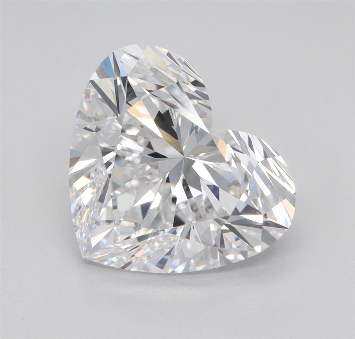 3.77ct Heart D VVS1 Lab-Grown Diamond