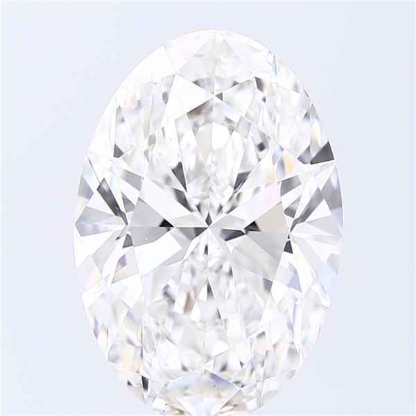 10.02 Carat OVAL Shape F Colour VS2 Clarity  Cut - White Lab Diamond - 486894