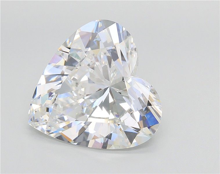 10.03 Carat HEART Shape F Colour VS1 Clarity  Cut - White Lab Diamond - 426914