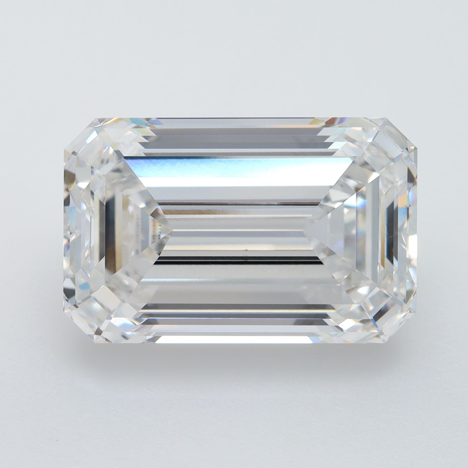 15.16 Carat EMERALD Shape F Colour VS2 Clarity  Cut - White Lab Diamond - 75142