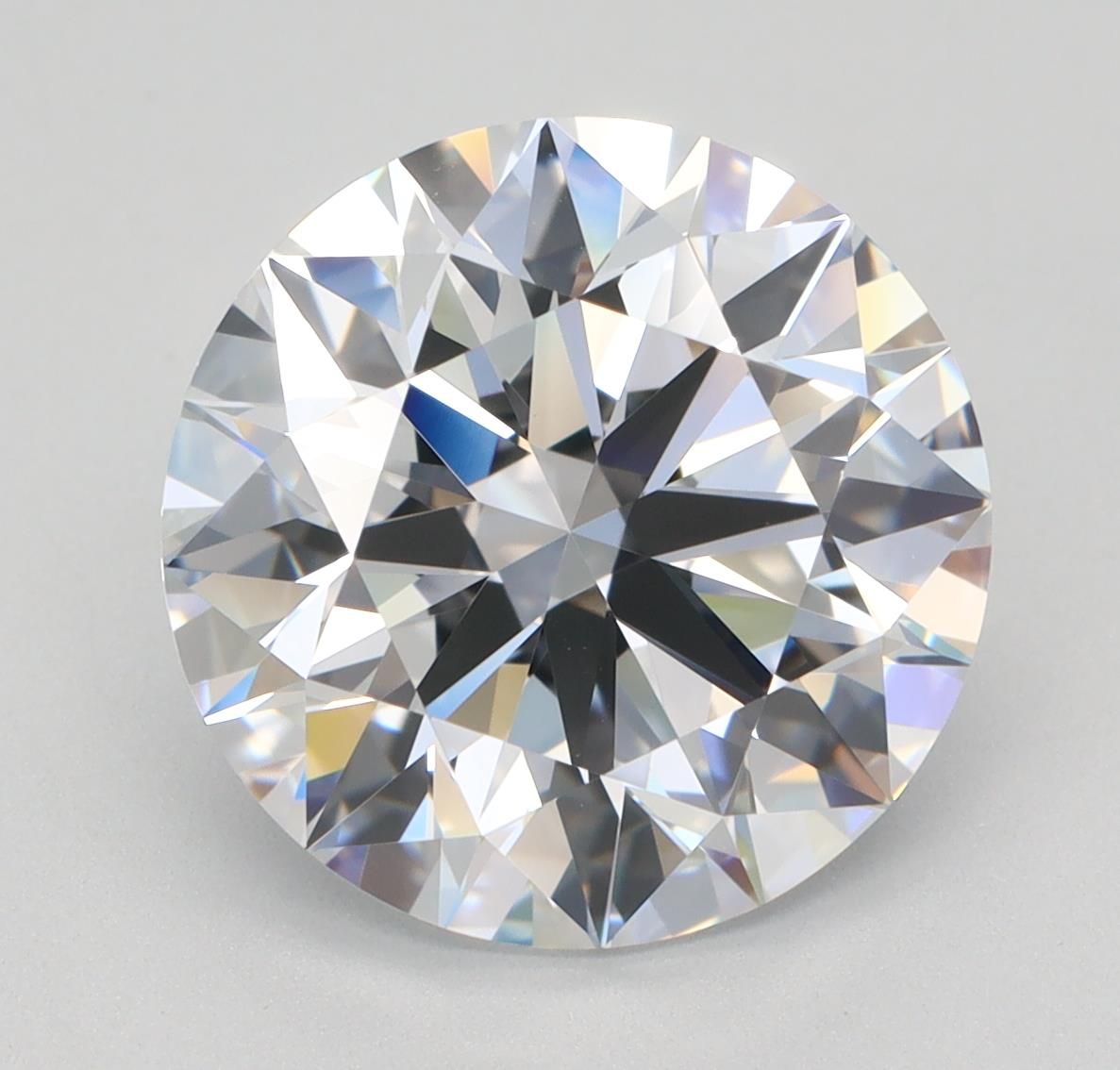 4.03ct Round D VVS1 Lab-Grown Diamond