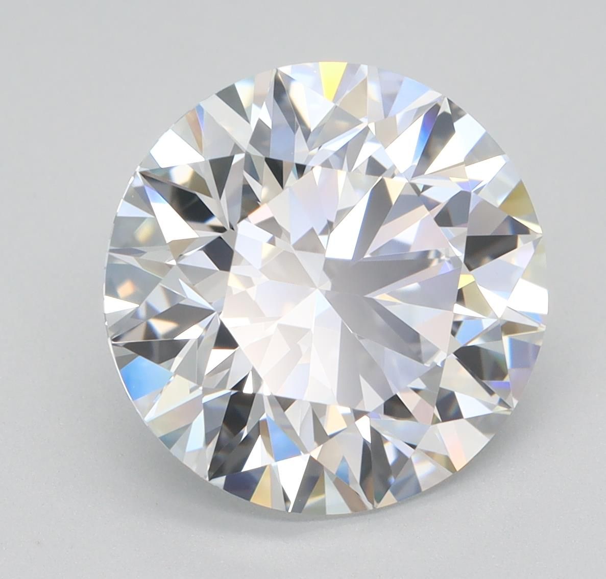 4.05ct Round E VVS2 Lab-Grown Diamond
