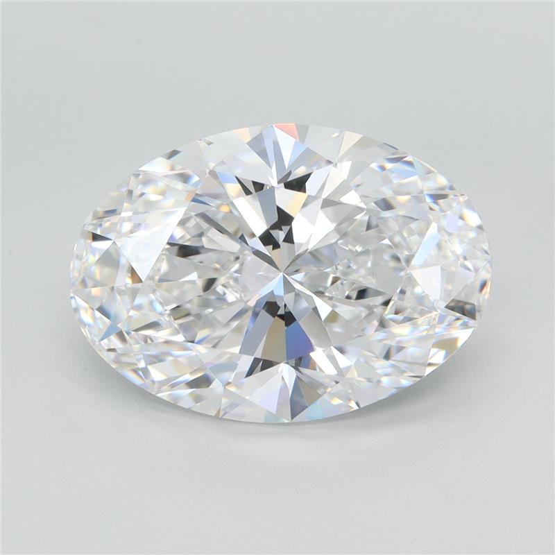 6.13ct Oval D VVS2 Lab-Grown Diamond