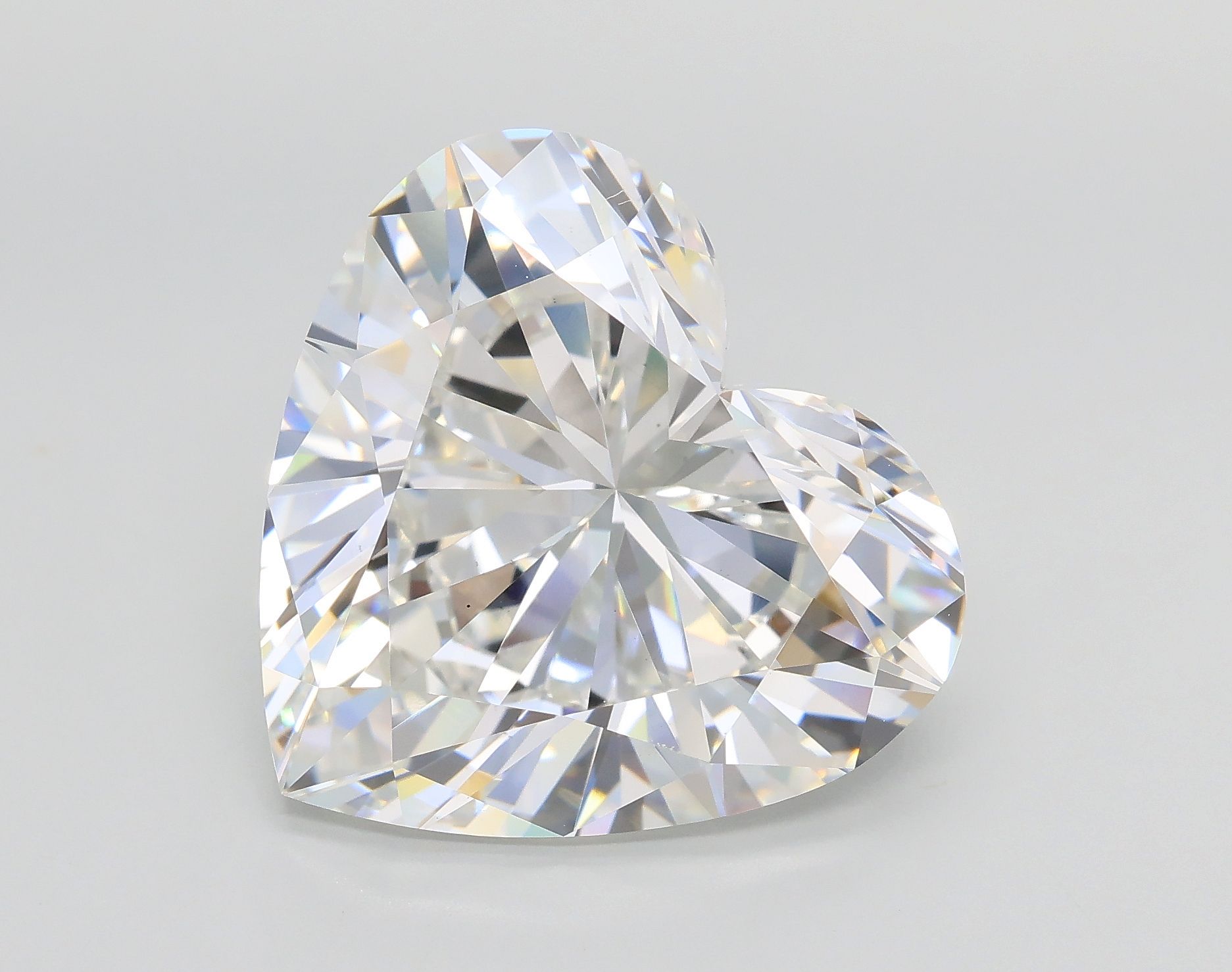 10.04 Carat HEART Shape G Colour VS2 Clarity  Cut - White Lab Diamond - 260410