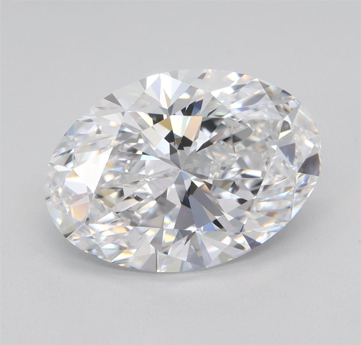 3.03ct Oval D VVS2 Lab-Grown Diamond