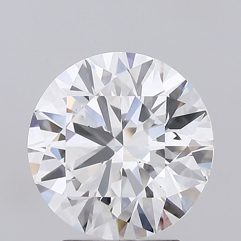 2.77ct Round F VS2 Lab-Grown Diamond