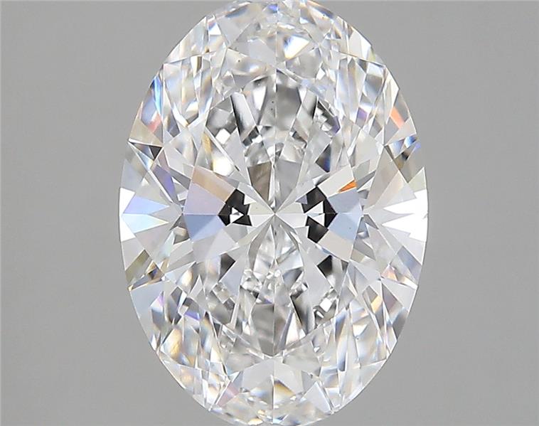 3.4ct Oval F VS1 Lab-Grown Diamond