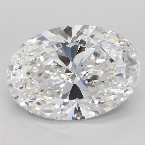 5.19ct Oval E VVS2 Lab-Grown Diamond