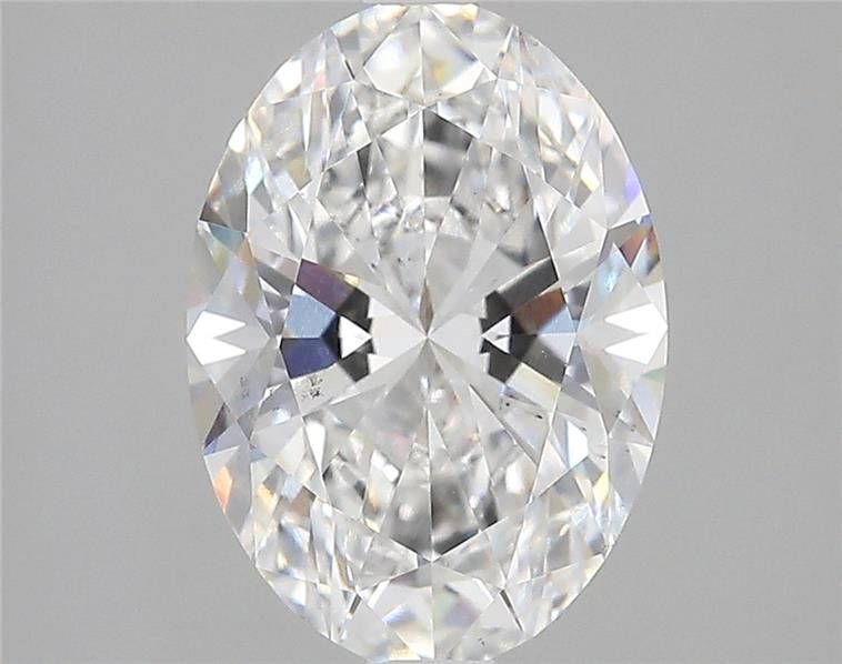 3.41ct Oval F SI1 Lab-Grown Diamond