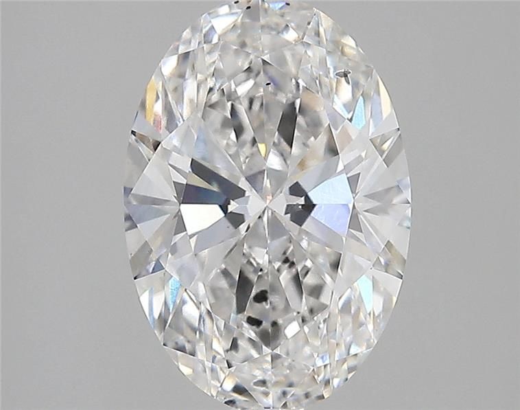 3.26ct Oval F SI1 Lab-Grown Diamond