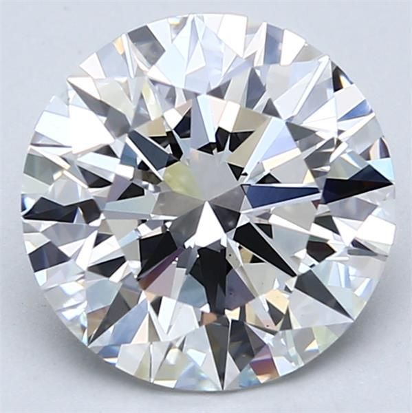 3.07ct Round E VS2 Lab-Grown Diamond