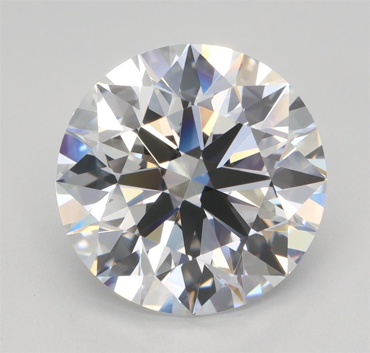 4.3ct Round E VVS2 Lab-Grown Diamond