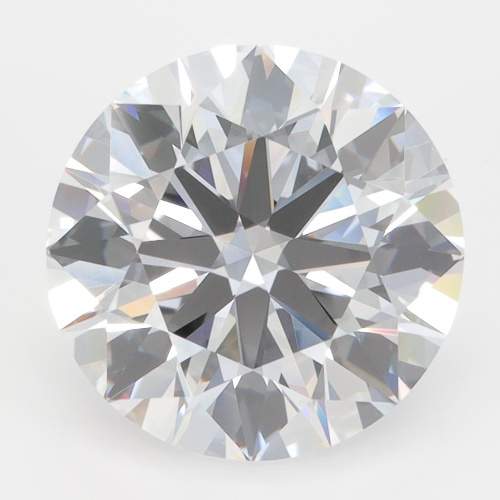 4.11ct Round D VVS1 Lab-Grown Diamond
