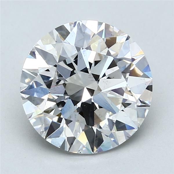 3.11ct Round E SI1 Lab-Grown Diamond