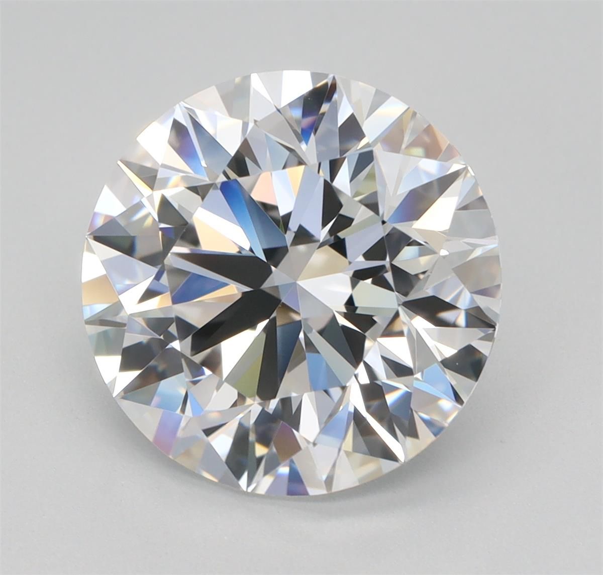 3.75ct Round E VVS1 Lab-Grown Diamond