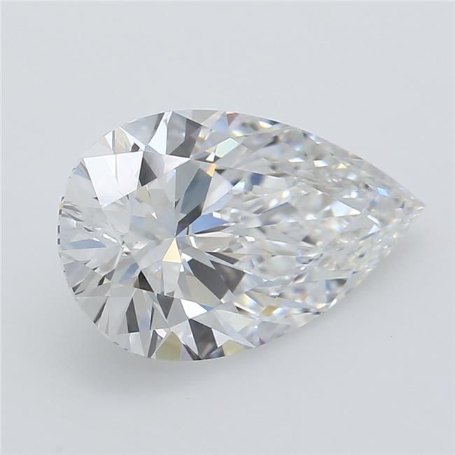 3.04ct Pear E VVS2 Lab-Grown Diamond