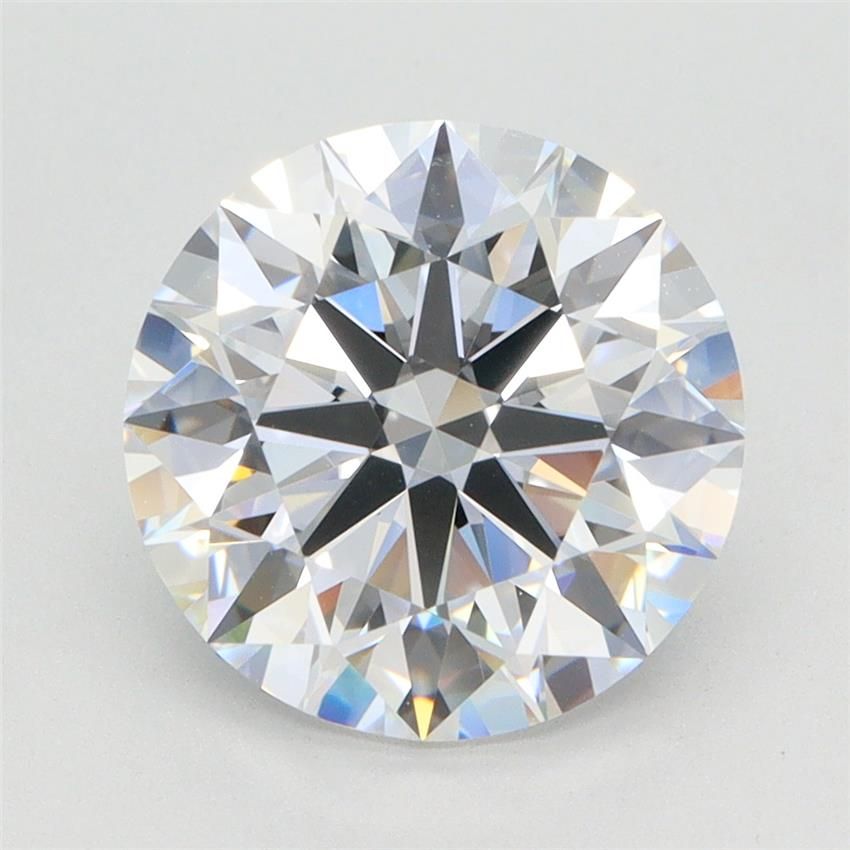 3.36ct Round D VVS2 Lab-Grown Diamond