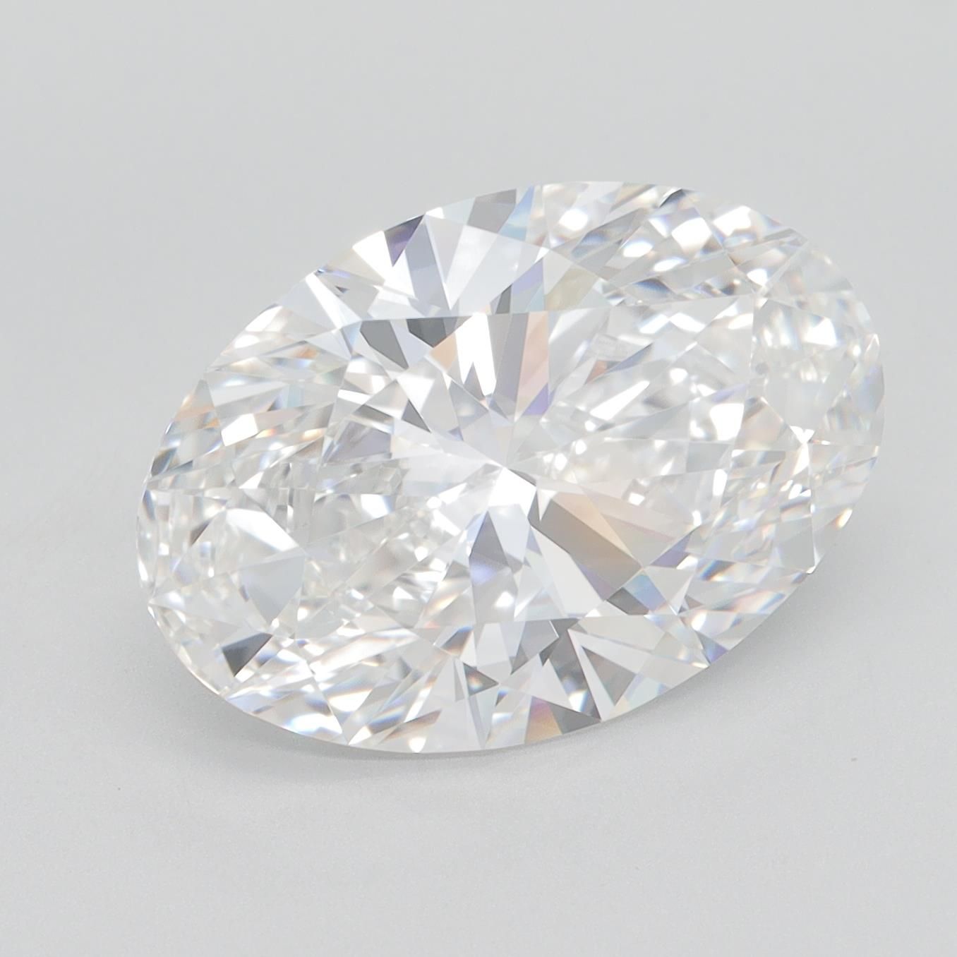5.6ct Oval E IF Lab-Grown Diamond