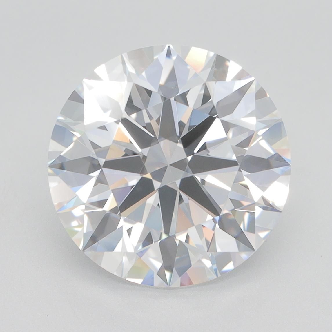 5.05ct Round D IF Lab-Grown Diamond