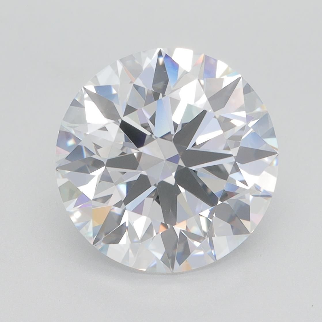 4.12ct Round D VVS1 Lab-Grown Diamond