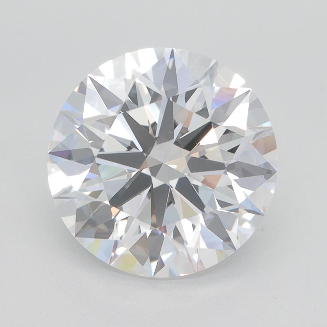 4.27ct Round D VVS1 Lab-Grown Diamond