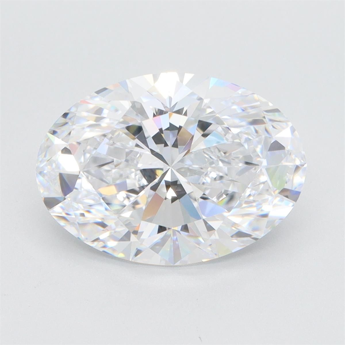 4.16ct Oval D VVS1 Lab-Grown Diamond