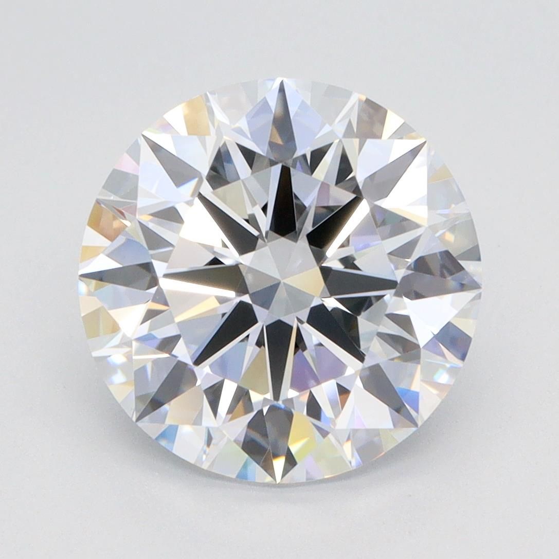 4ct Round E VVS2 Lab-Grown Diamond