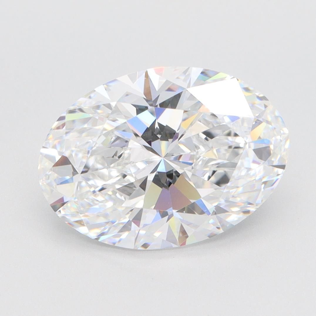 3.15ct Oval D VVS2 Lab-Grown Diamond
