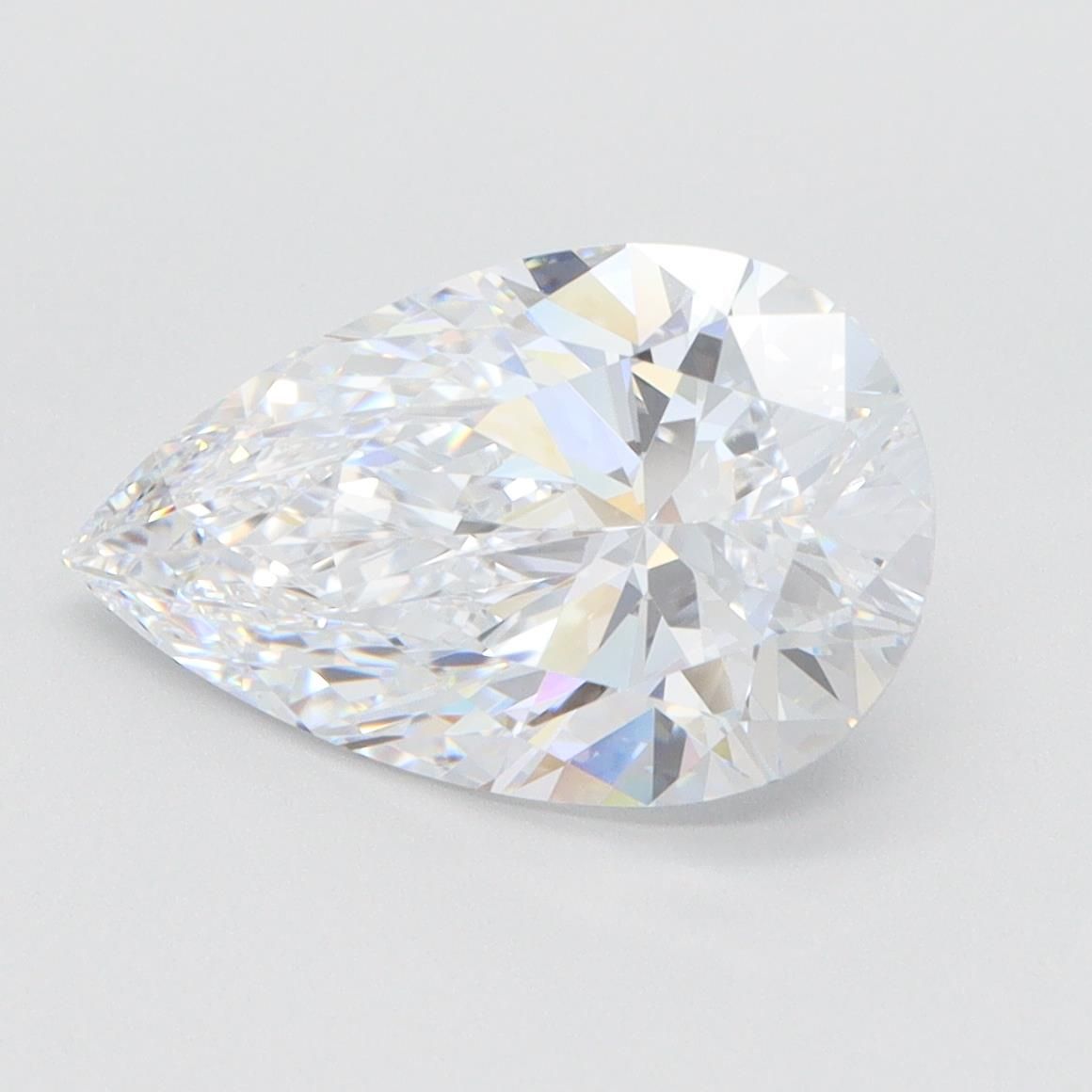 3.1ct Pear E VVS1 Lab-Grown Diamond