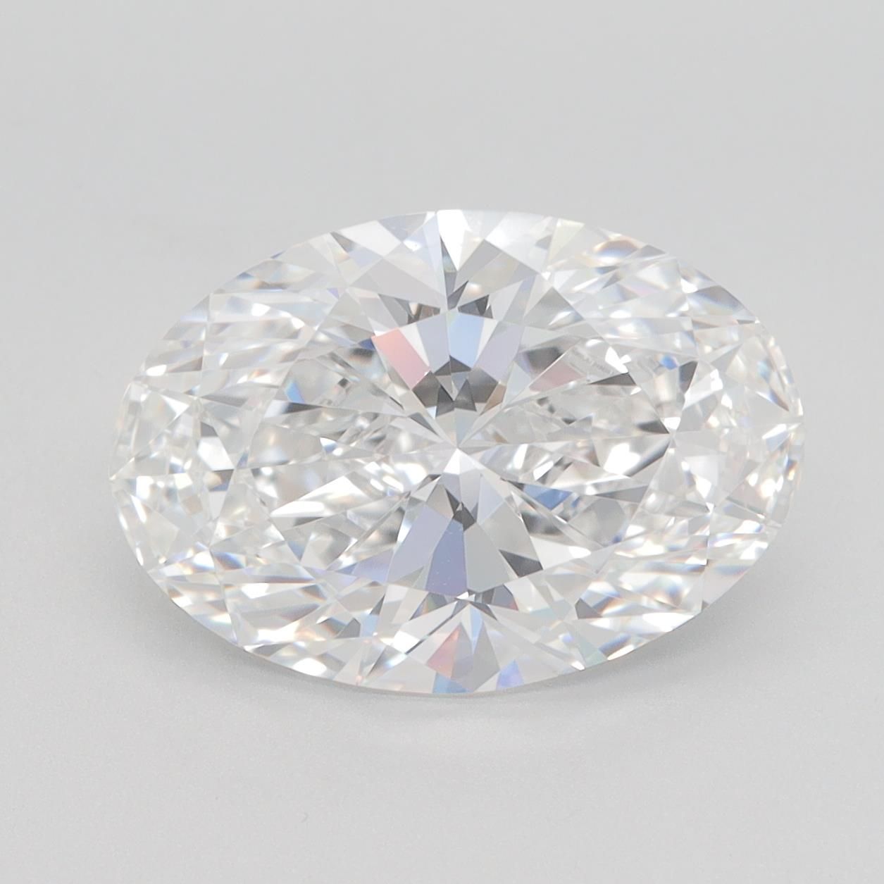 4.2ct Oval E IF Lab-Grown Diamond