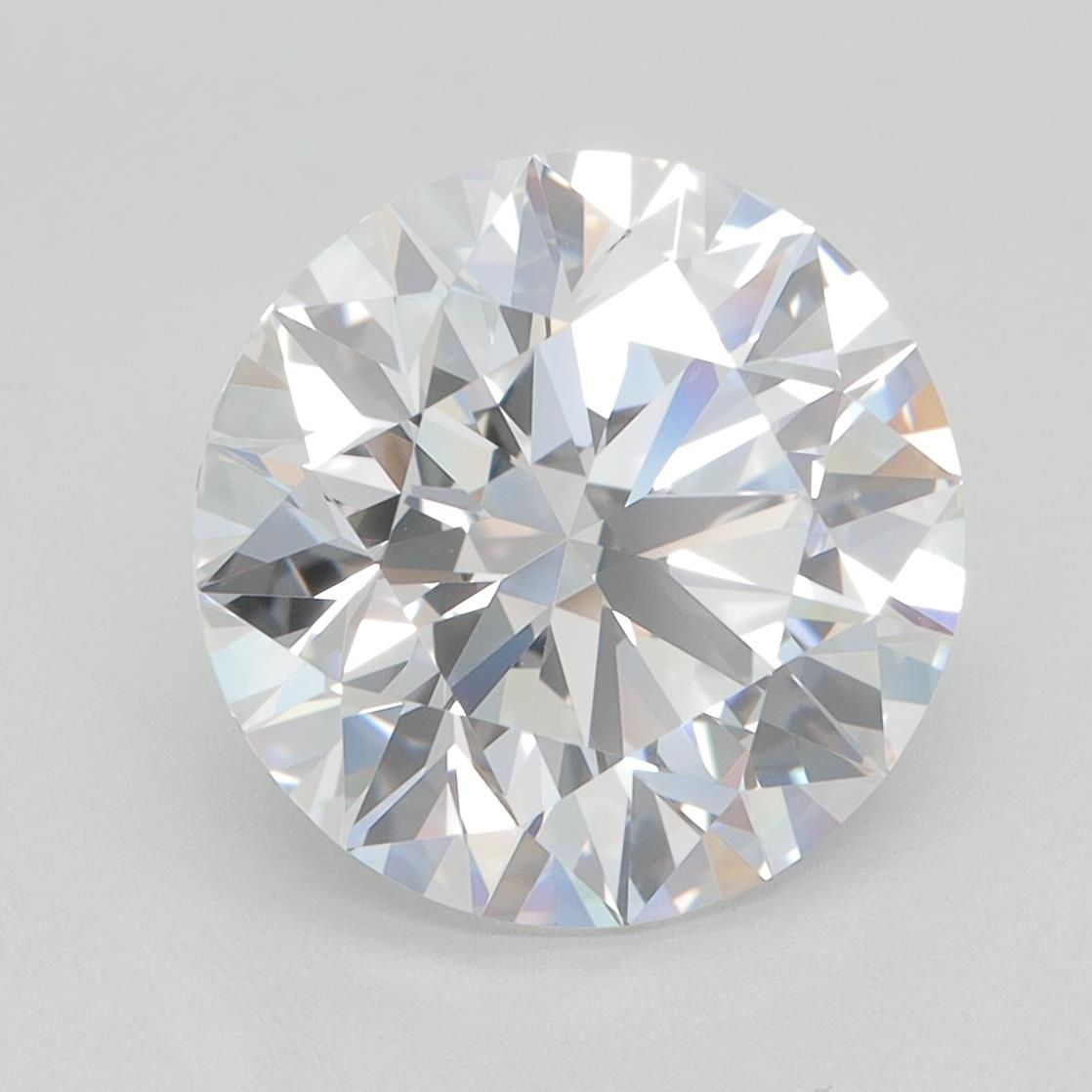 4.37ct Round D VVS1 Lab-Grown Diamond