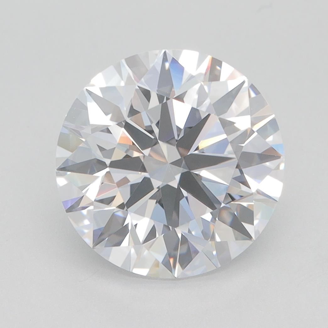 3.37ct Round D VVS2 Lab-Grown Diamond