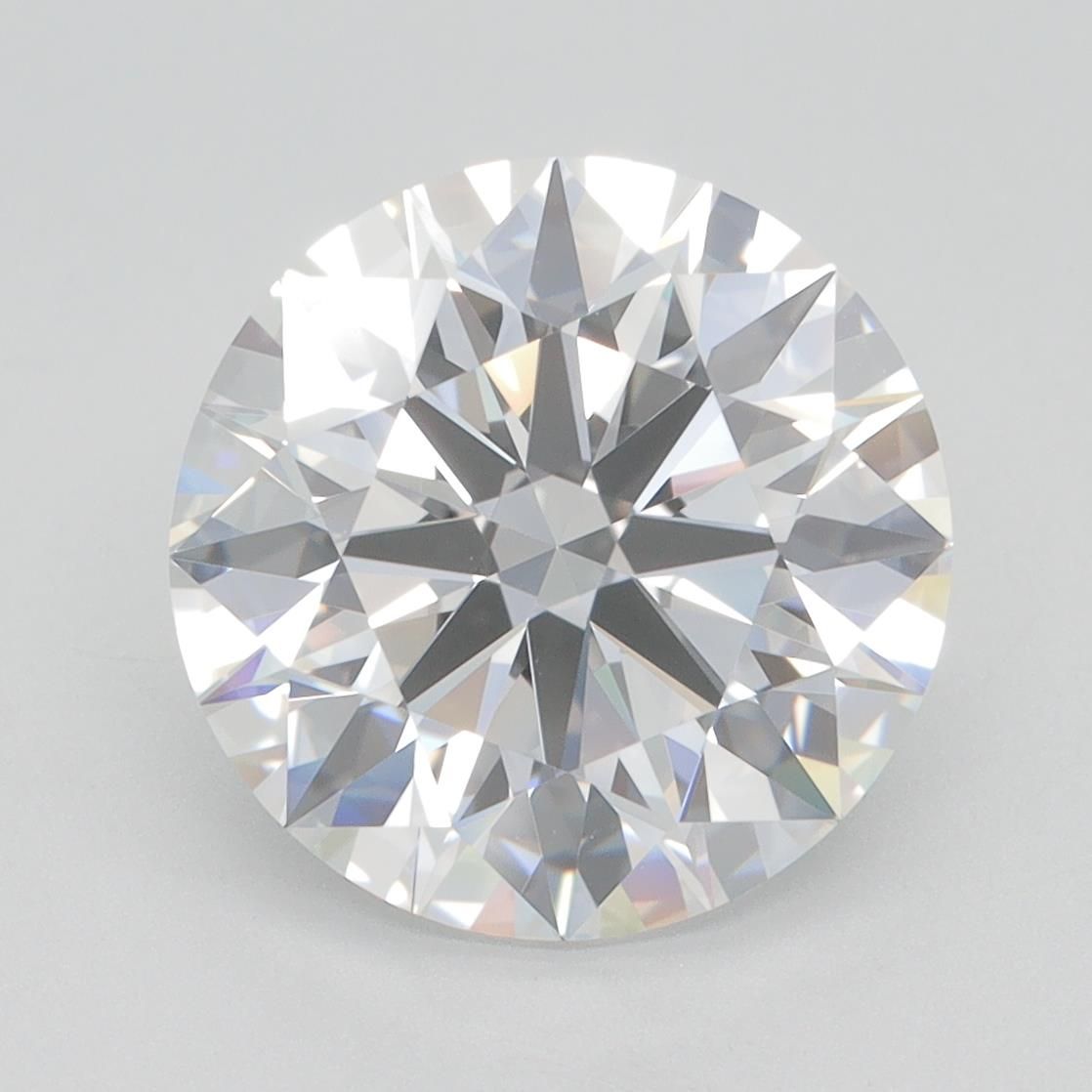 4.45ct Round F VVS1 Lab-Grown Diamond