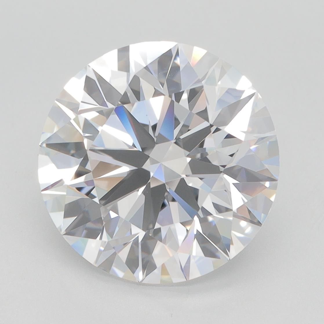 5.05ct Round F VVS1 Lab-Grown Diamond