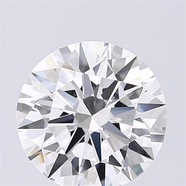 2.5ct Round D VS2 Lab-Grown Diamond