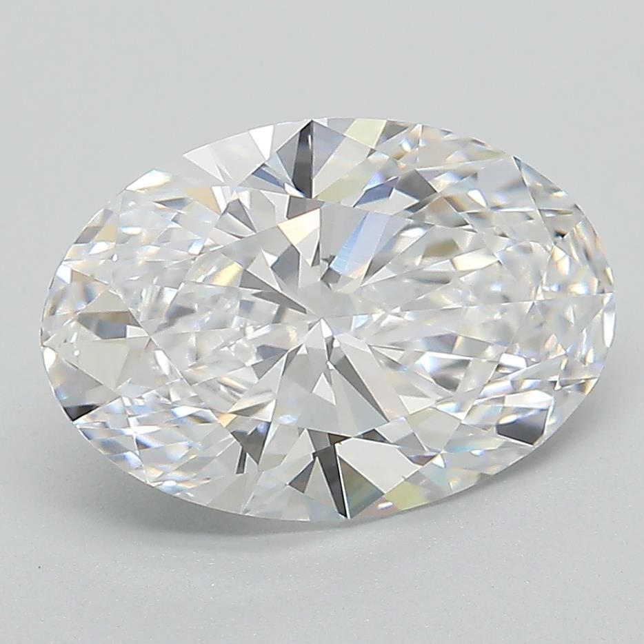 3.08ct Oval D VVS2 Lab-Grown Diamond