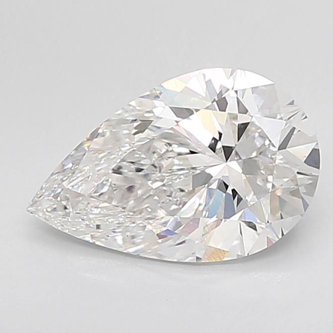 3.24ct Pear F VS1 Lab-Grown Diamond