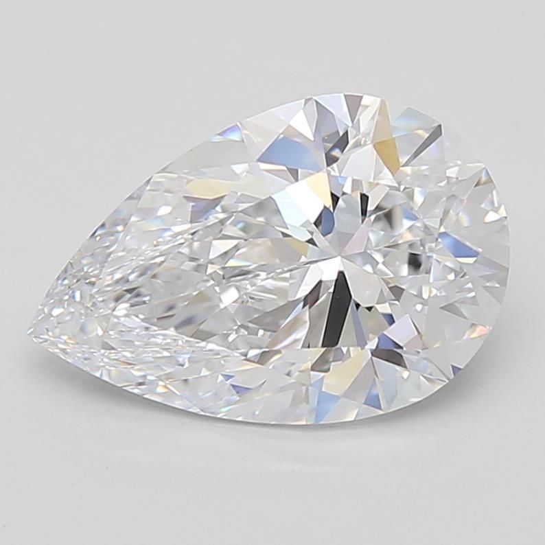 2.12ct Pear D IF Lab-Grown Diamond