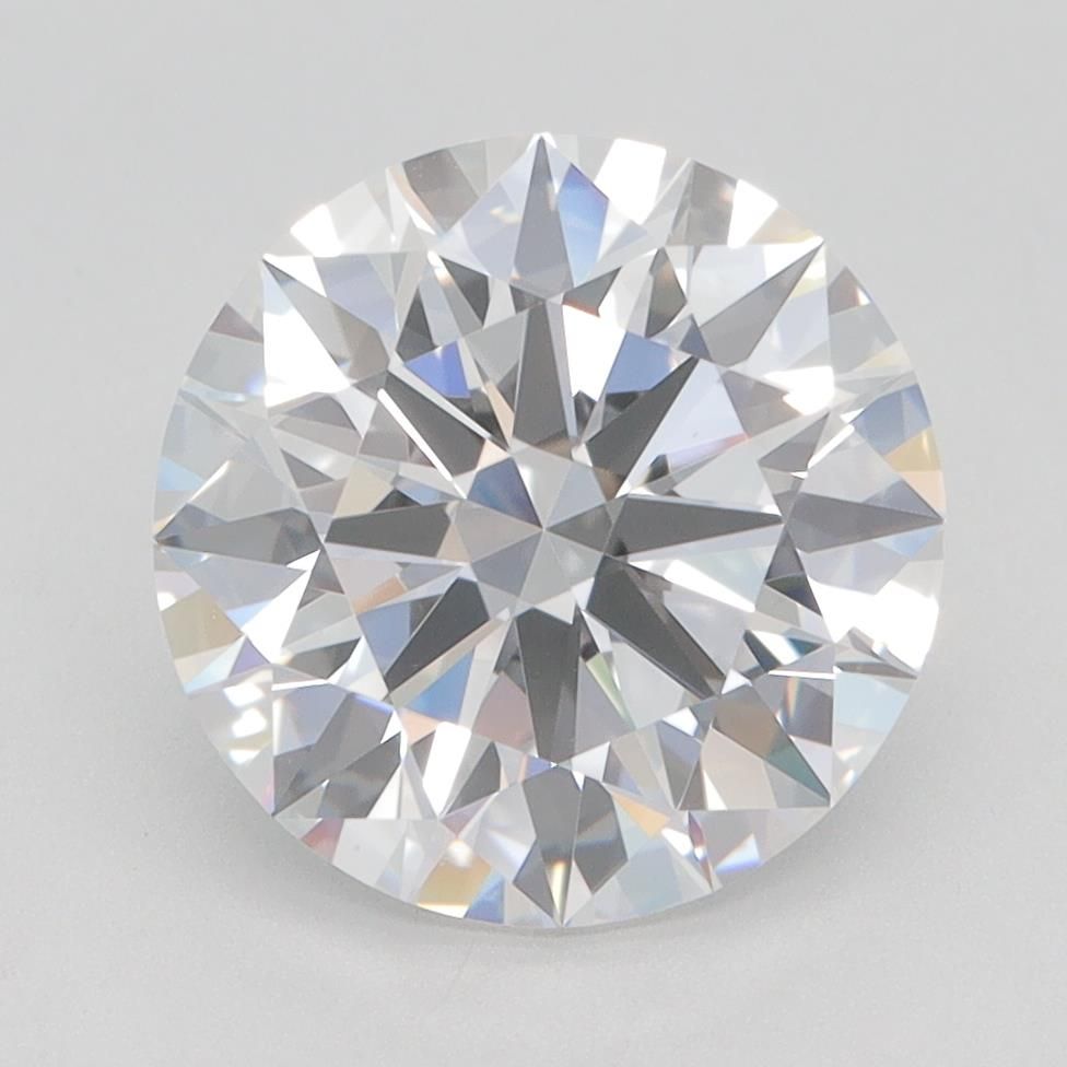 3.29ct Round E VVS2 Lab-Grown Diamond