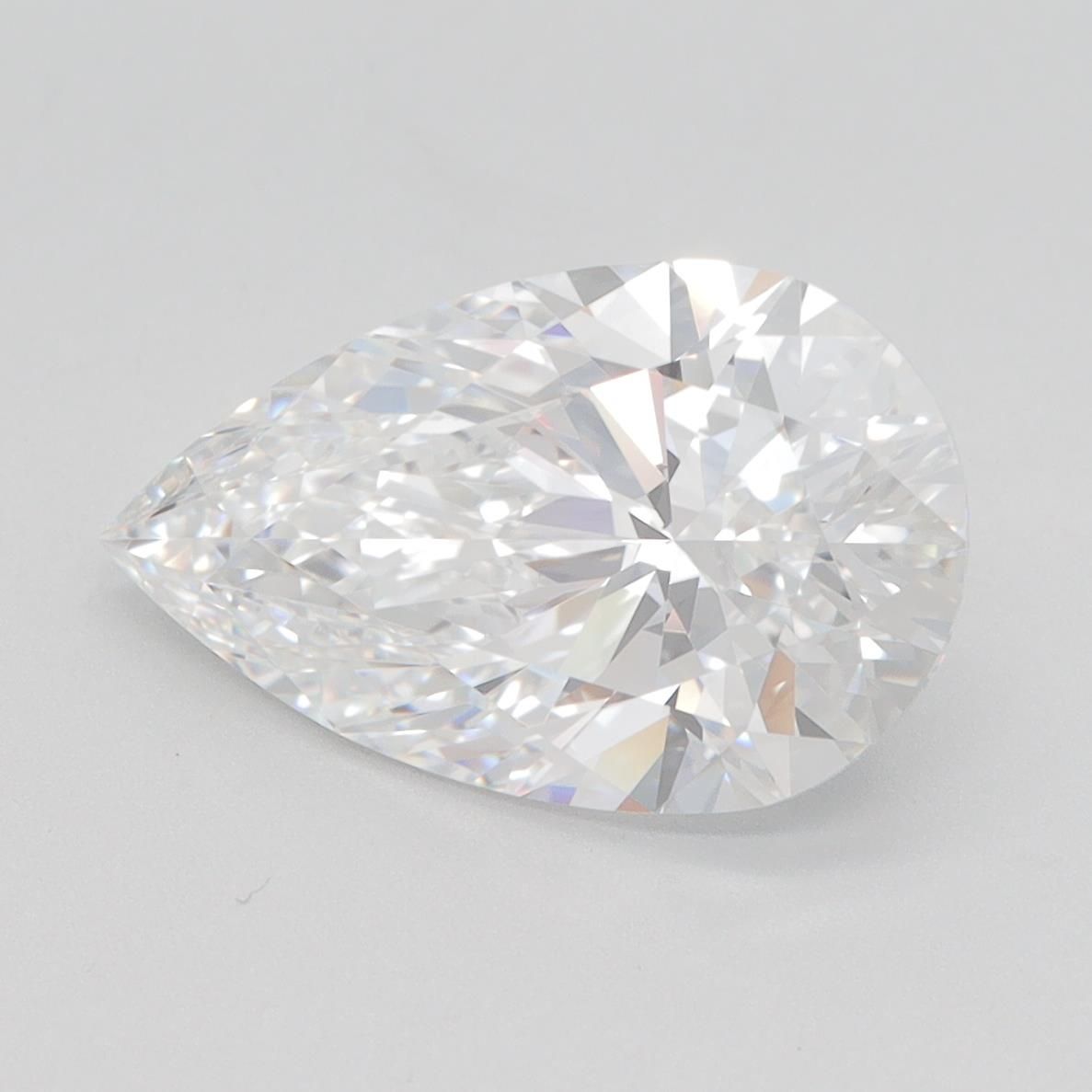 3.02ct Pear E VS1 Lab-Grown Diamond