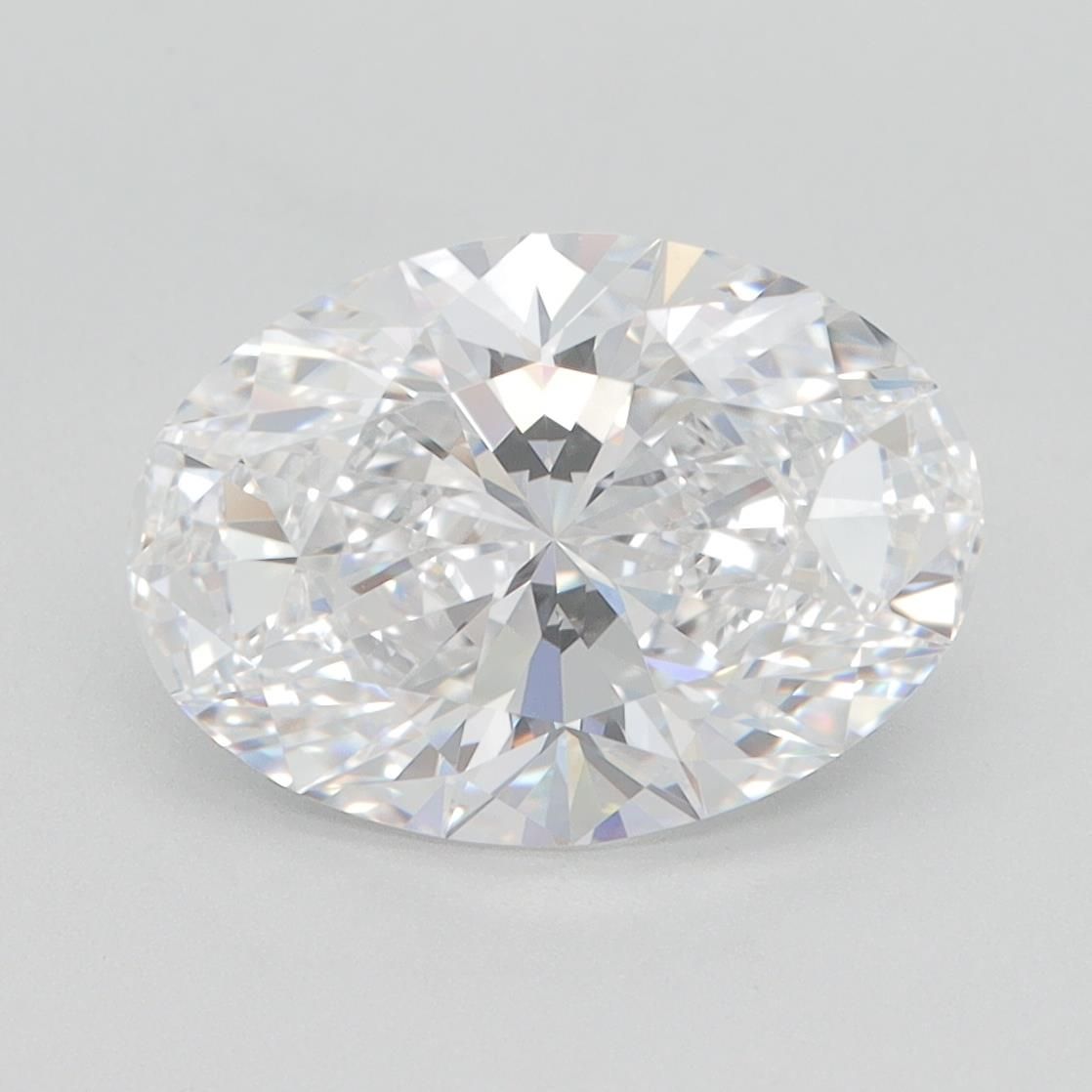 3.05ct Oval D VVS2 Lab-Grown Diamond