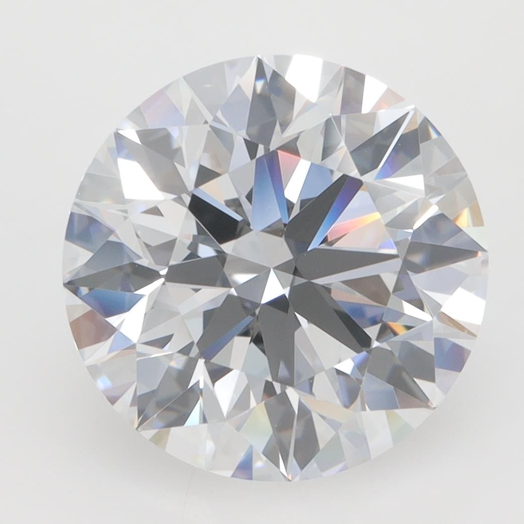 3.74ct Round D VVS2 Lab-Grown Diamond