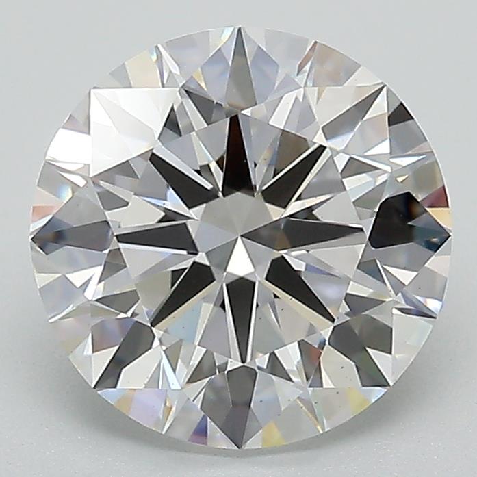 2.5ct Round D VS1 Lab-Grown Diamond