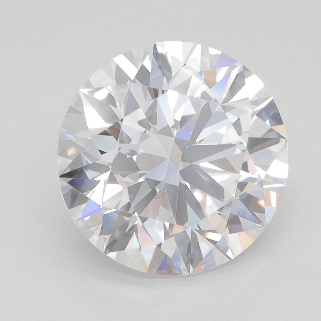 4.64ct Round D VVS1 Lab-Grown Diamond