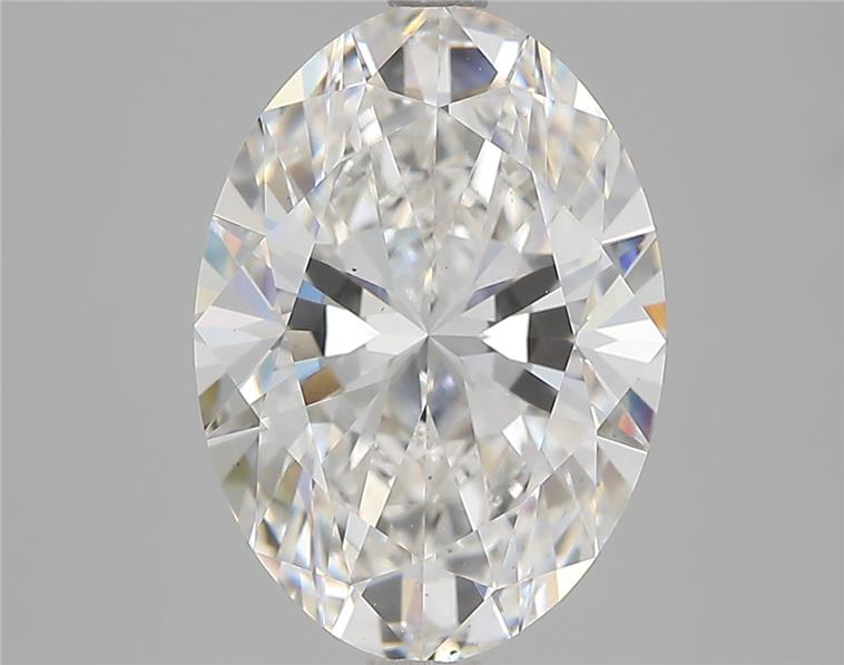 4.11ct Oval F VS2 Lab-Grown Diamond