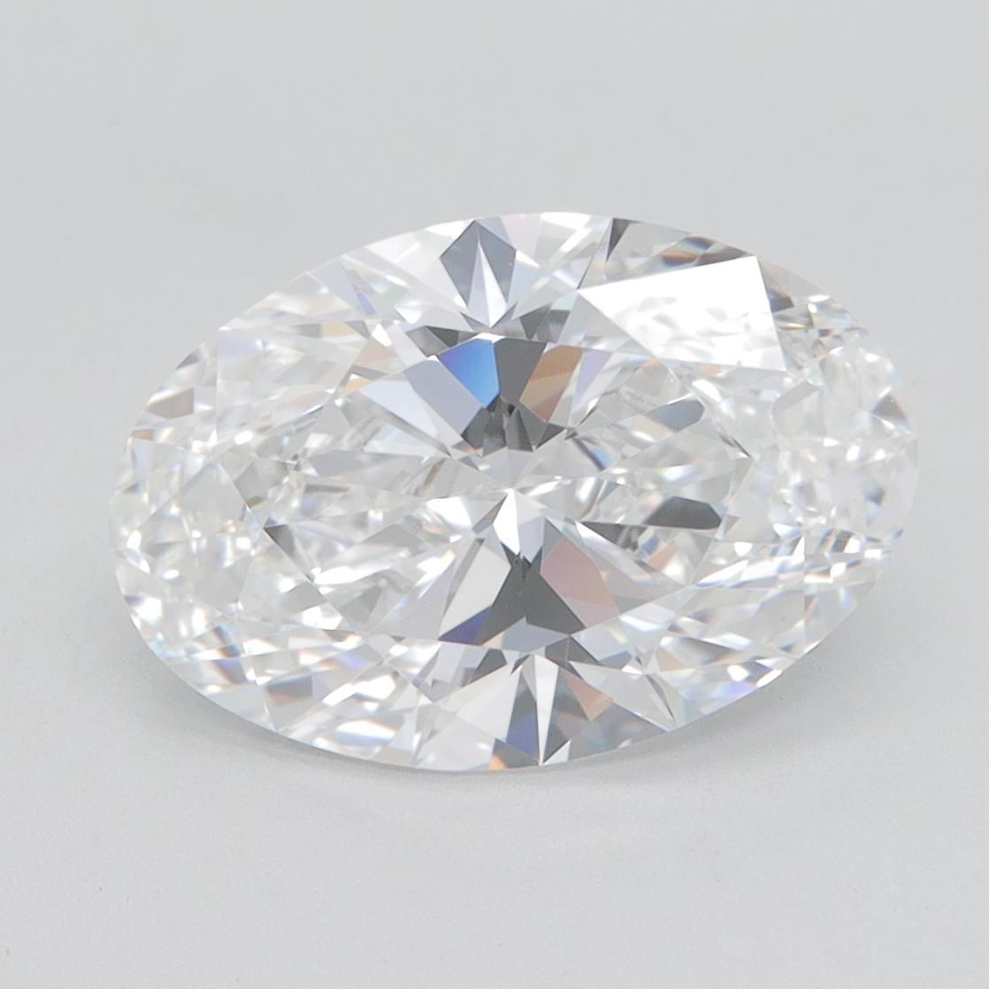 3.03ct Oval D VVS2 Lab-Grown Diamond