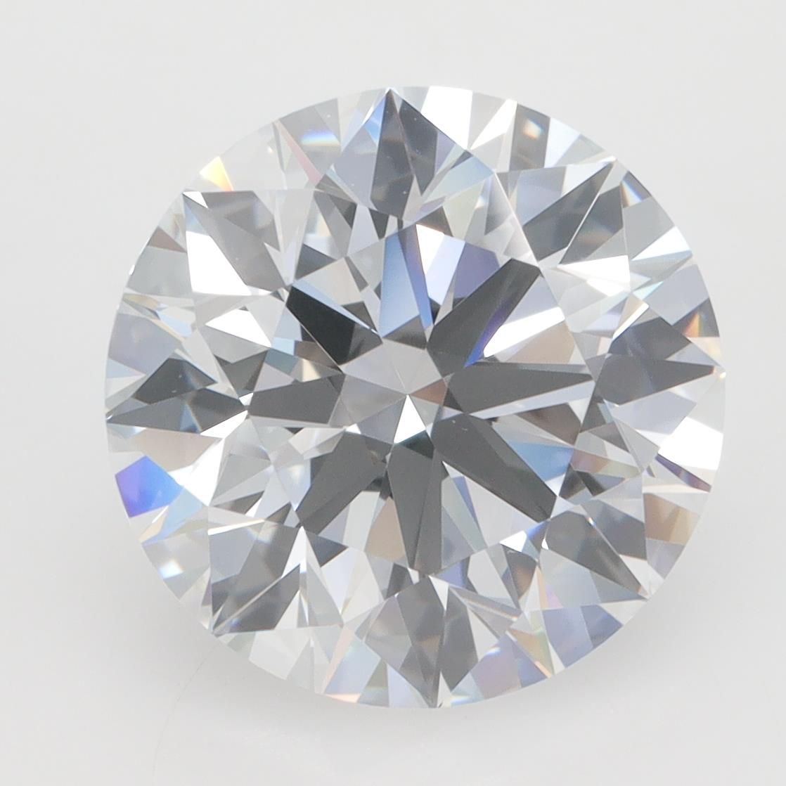 4.26ct Round D VVS2 Lab-Grown Diamond